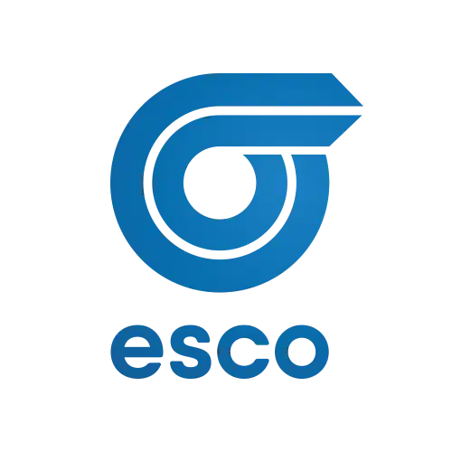 Das Bild zeigt das esco antriebstechnik gmbh Logo