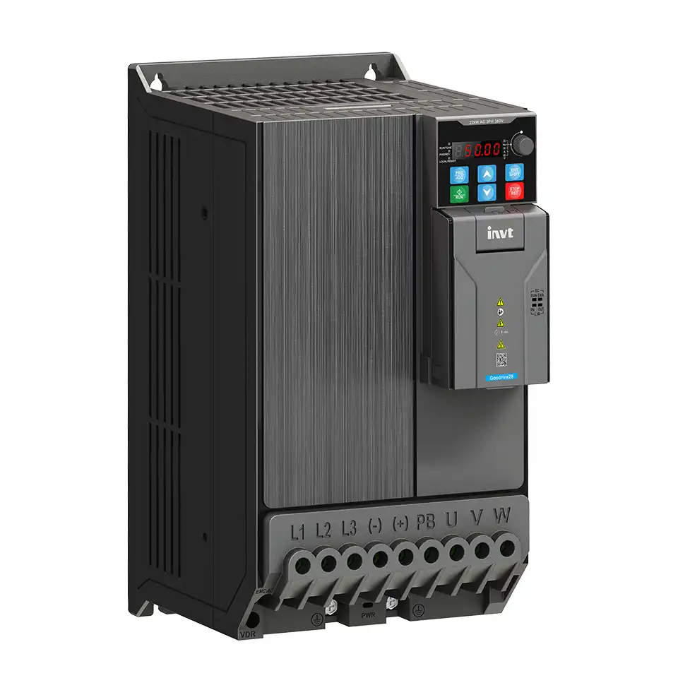 INVT Frequenzumrichter GD28-022G-4 – 400 V | 3~ | 30 kW / 22 kW | IP20